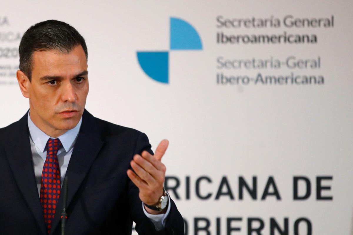 El presidente del Gobierno, Pedro Sánchez.