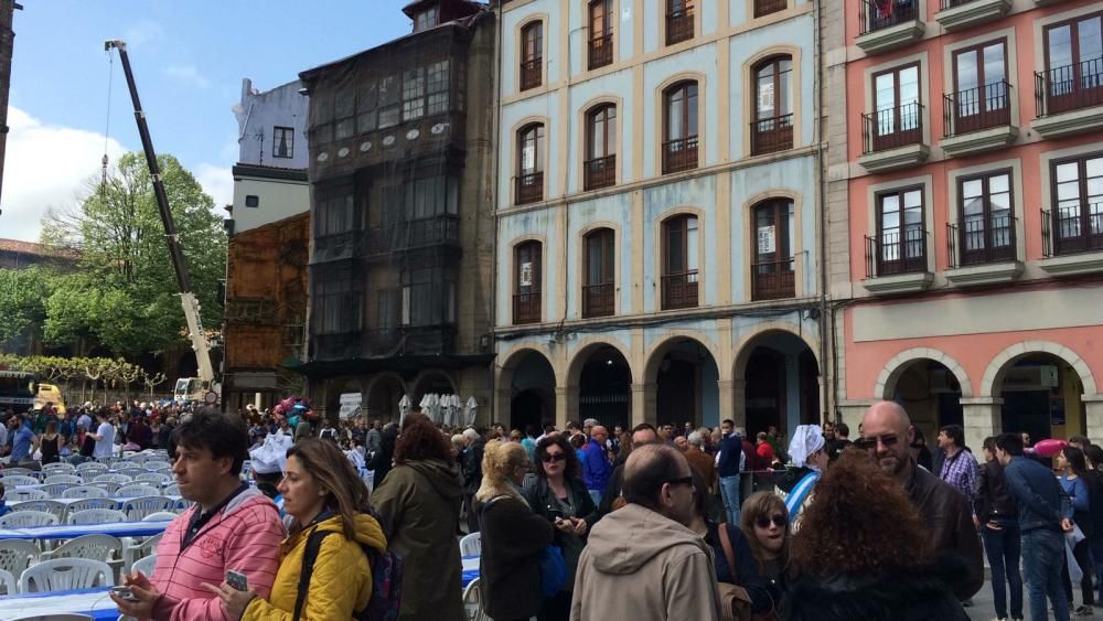 Comida en la calle en Avilés 2017