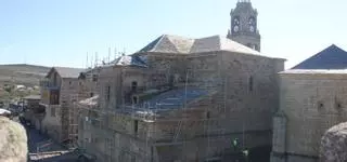Intervención en la iglesia de Puebla para evitar humedades y desprendimientos