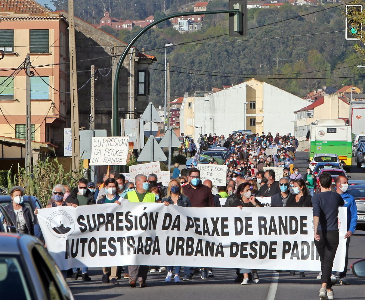 Clamor vecinal contra el peaje entre Vigo y Redondela