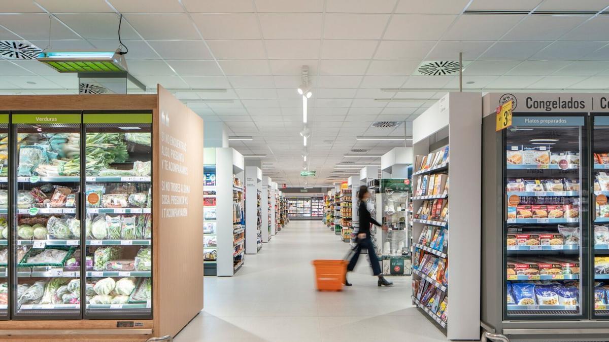 Tienda de Consum, en una imagen reciente