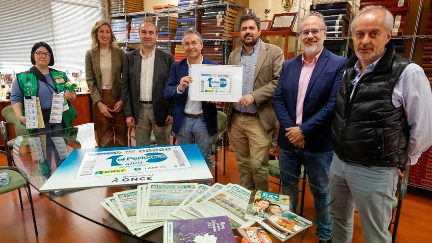 La ONCE sortea el 1 de abril 5,5 millones de cupones por el centenario de El Periódico Extremadura