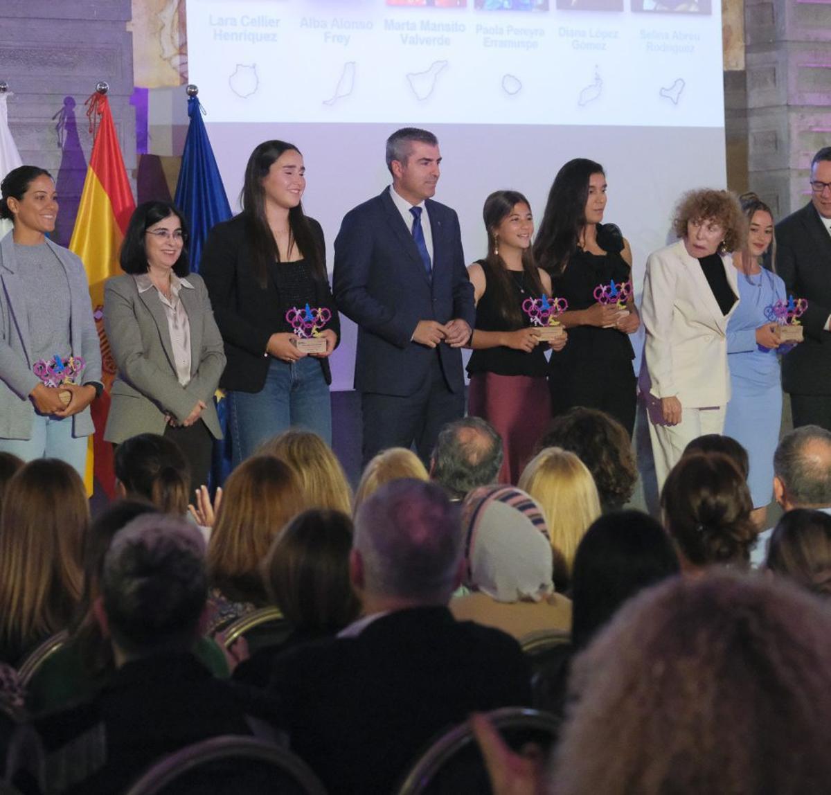 Entrega de galardones en la segunda edición de la gala.