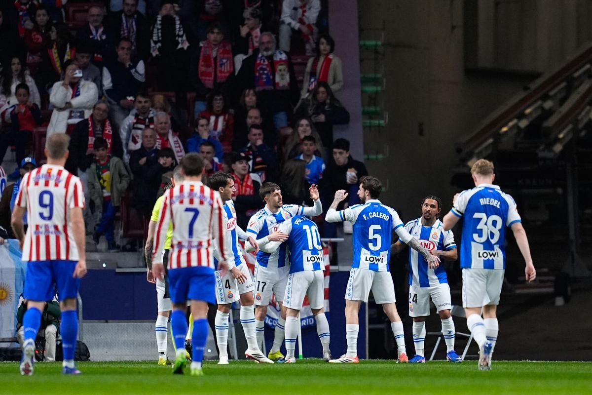 Atlético de Madrid - Espanyol. Atlético de Madrid - Espanyol.