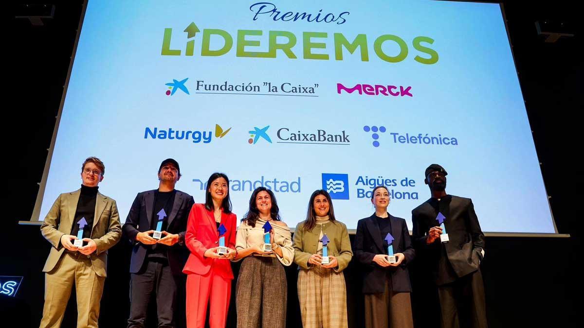 Los galardonados de los premios Lideremos.