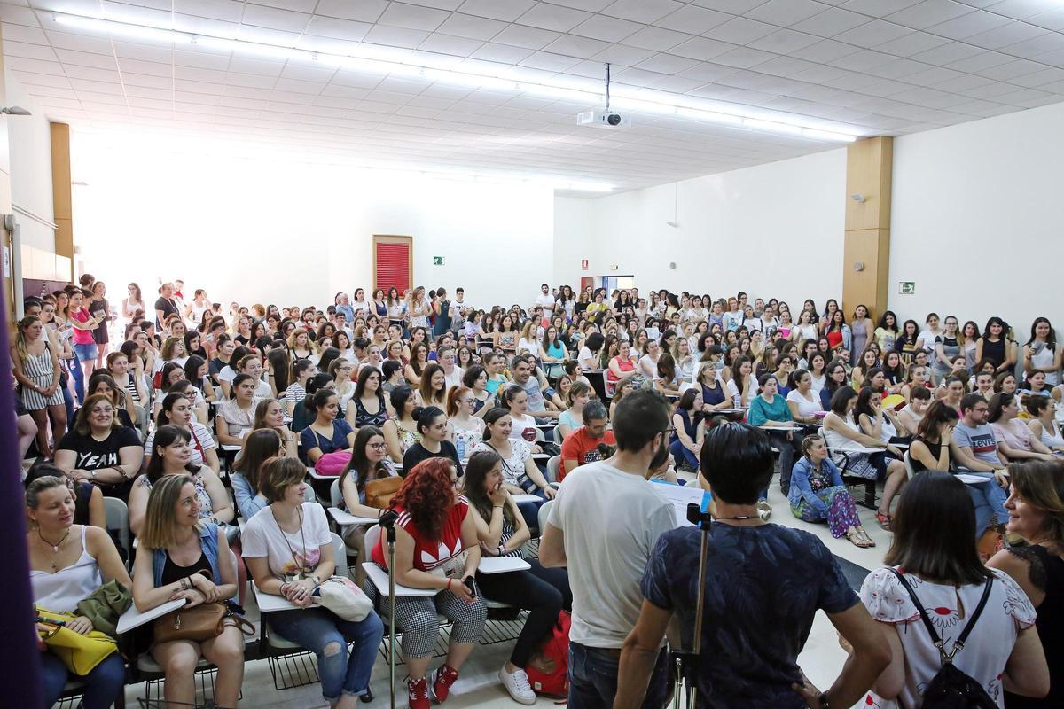 Una imagen de una OPE docente.