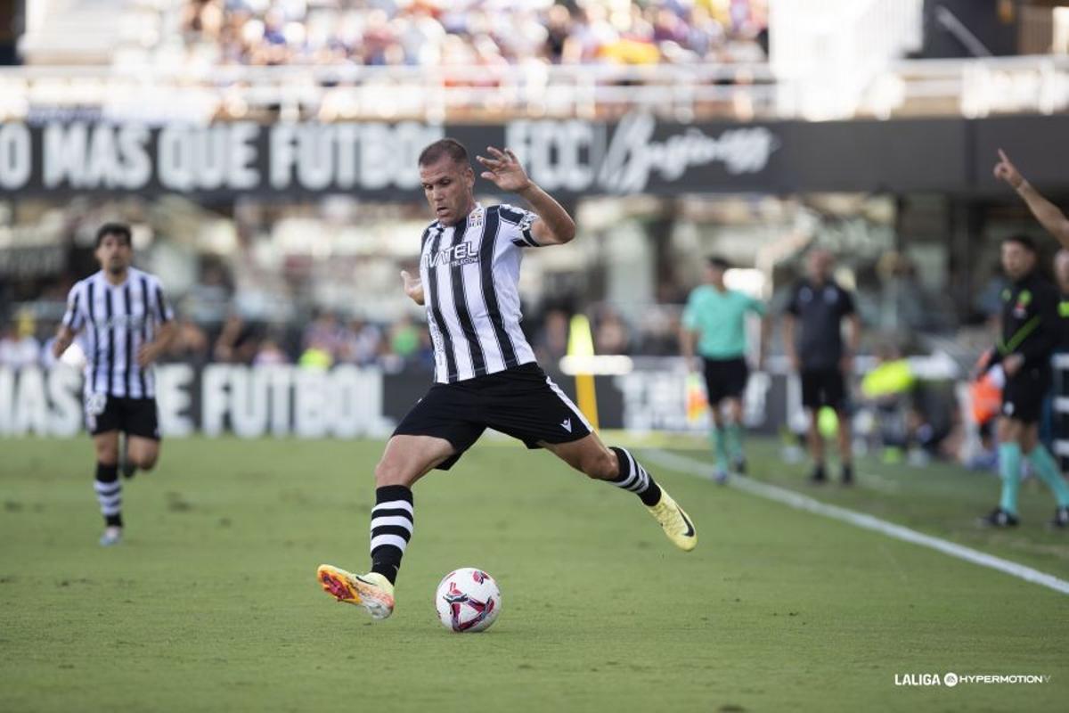 Alfredo Ortuño, jugador del Cartagena.