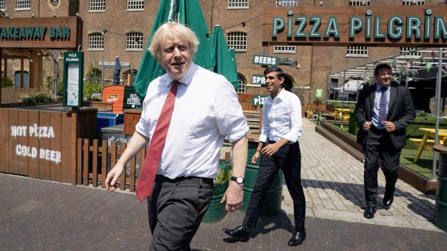 Boris Johnson, en Londres