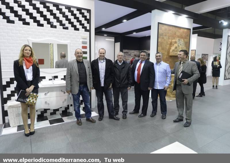 GALERÍA DE FOTOS -- Los empresarios castellonenses del clúster cerámico y sus equipos, protagonistas en Cevisama