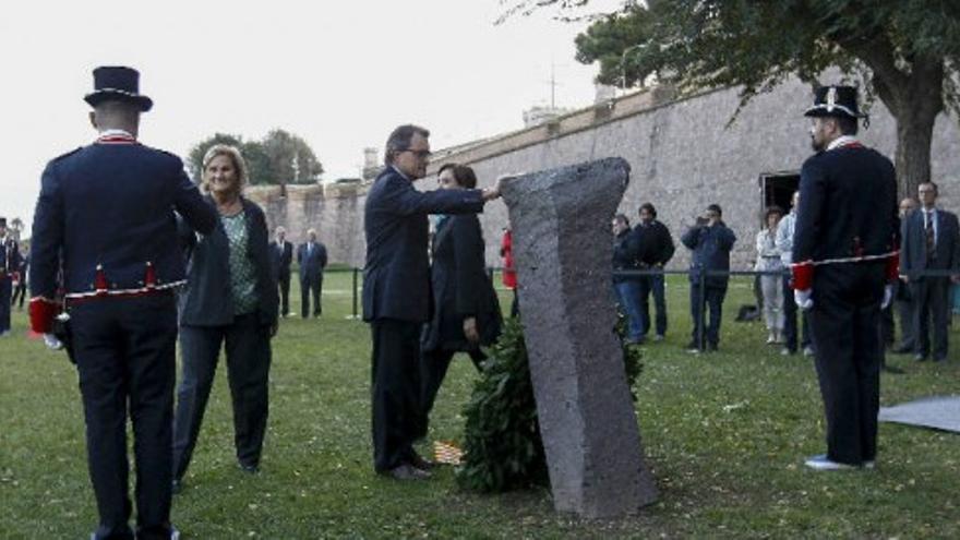 Artur Mas homenajea a Lluis Companys