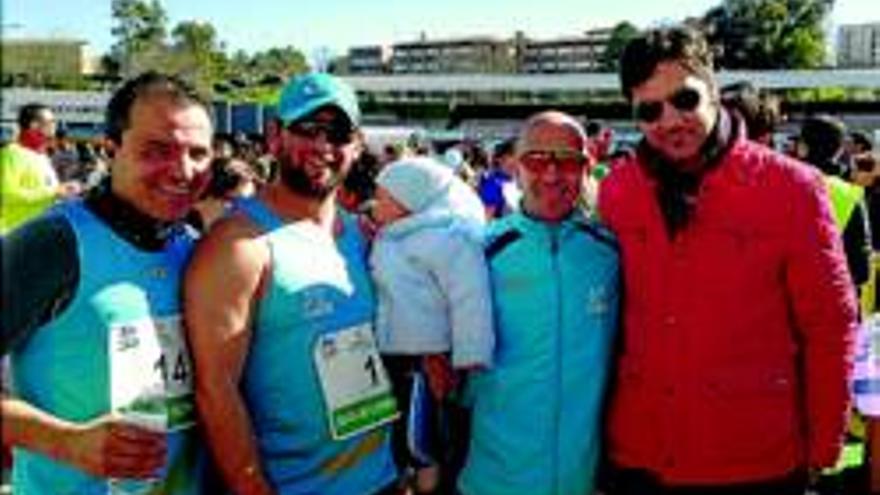 Teo Clemente, primer placentino en la maratón