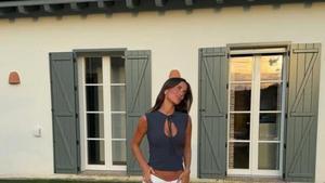 La influencer María Pombo en Casavaca, su residencia familiar en Cantabria.