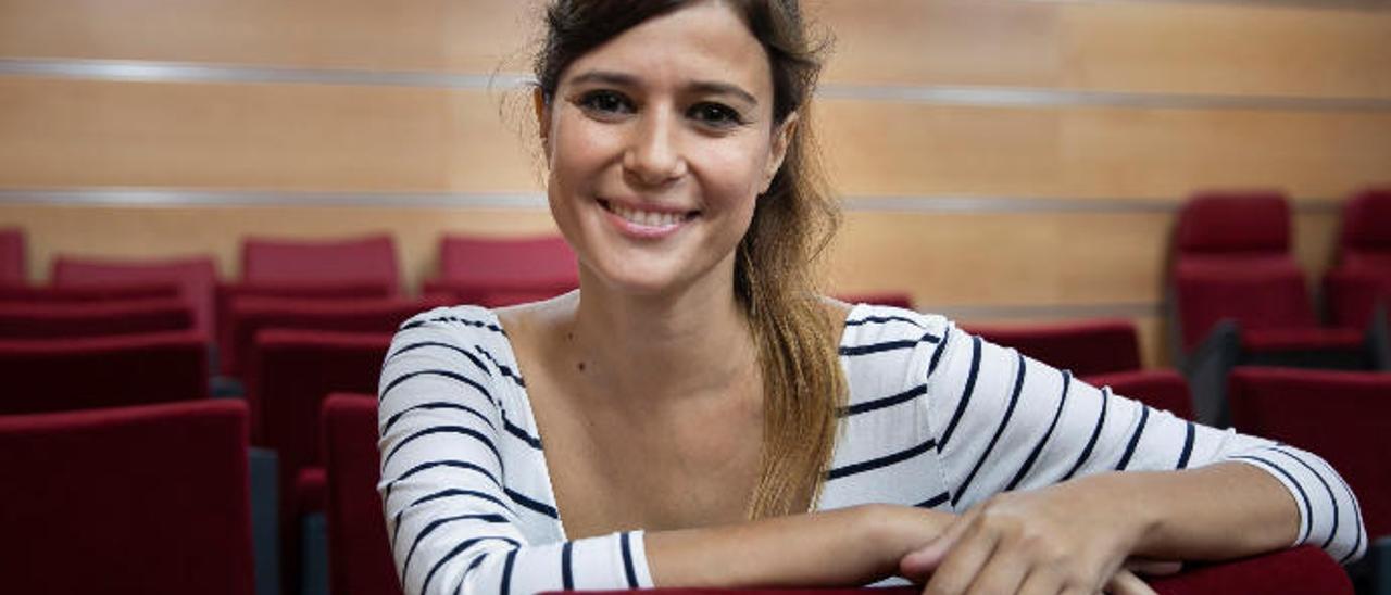 La actriz y directora del Festival Internacional de Cine de Gáldar, Ruth Armas.