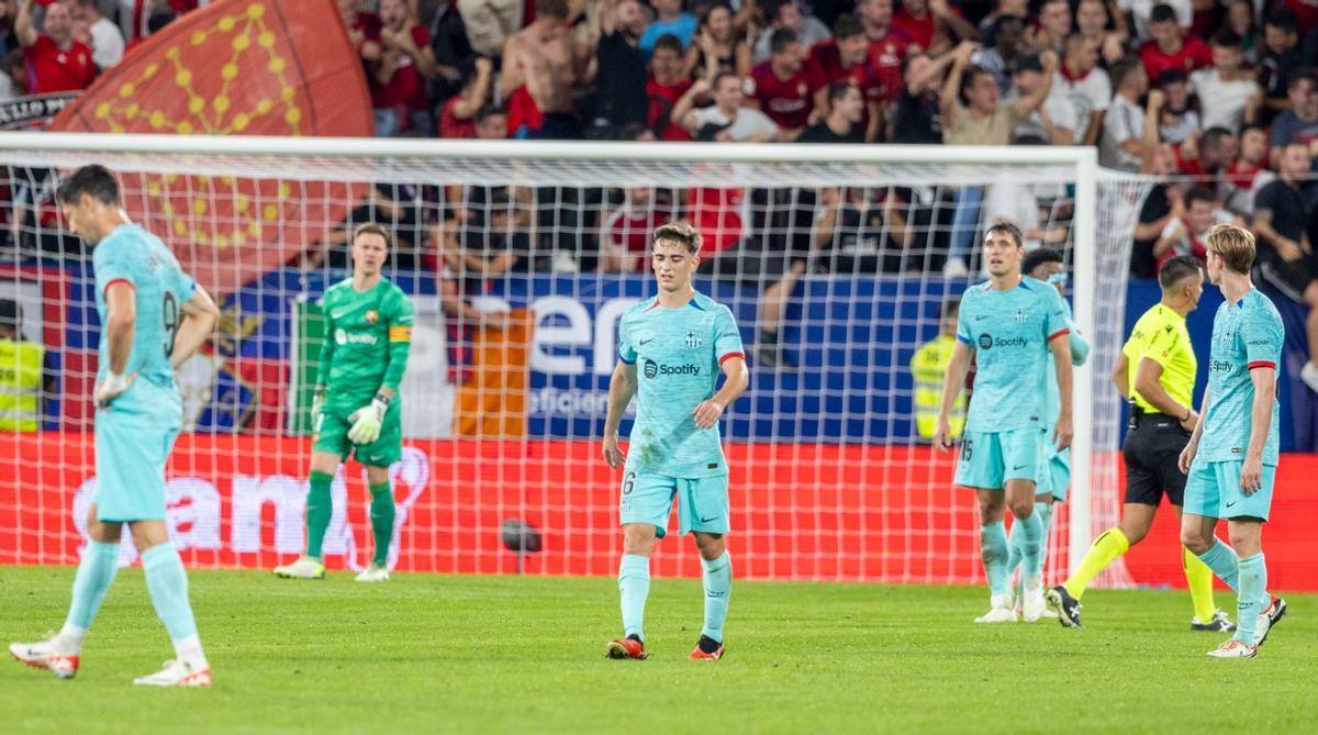 Las mejores imágenes del Osasuna - Barça Las mejores imágenes del Osasuna - Barça