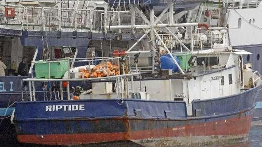 El "Riptide" fue apresado hace un año en aguas internacionales.