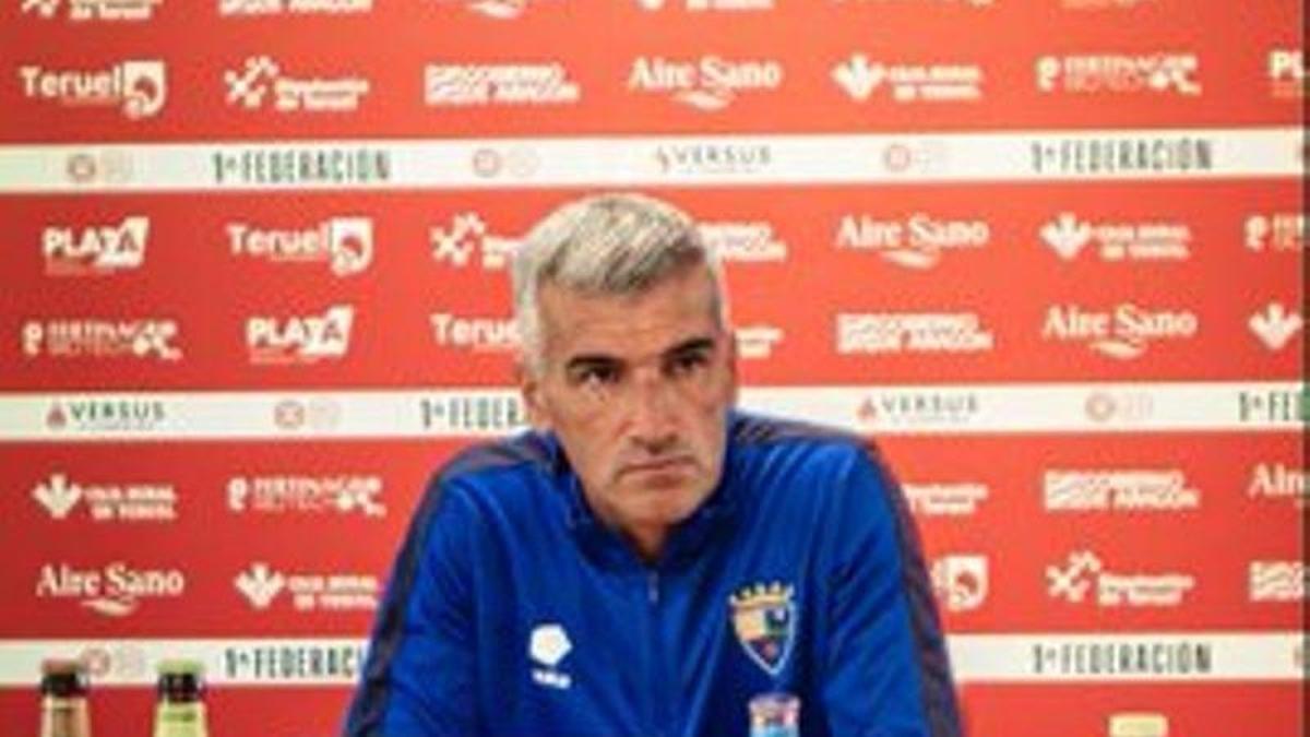 Parras, en una rueda de prensa.