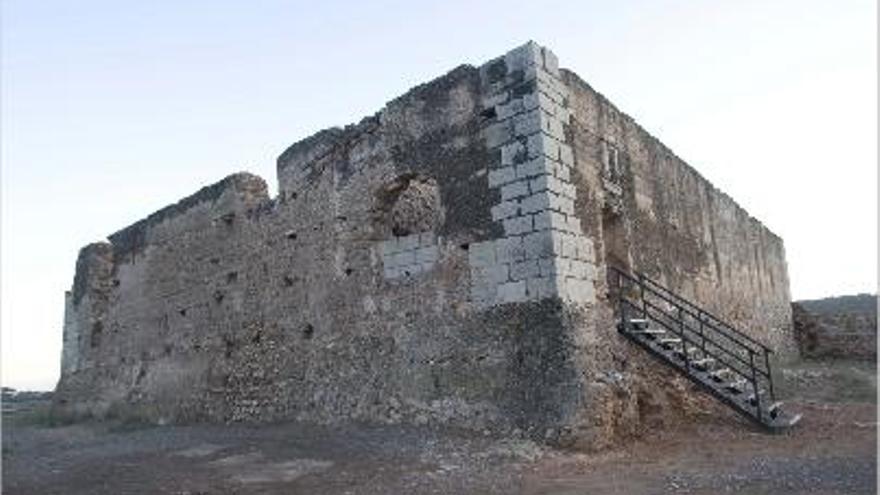 Vista general del castillo.