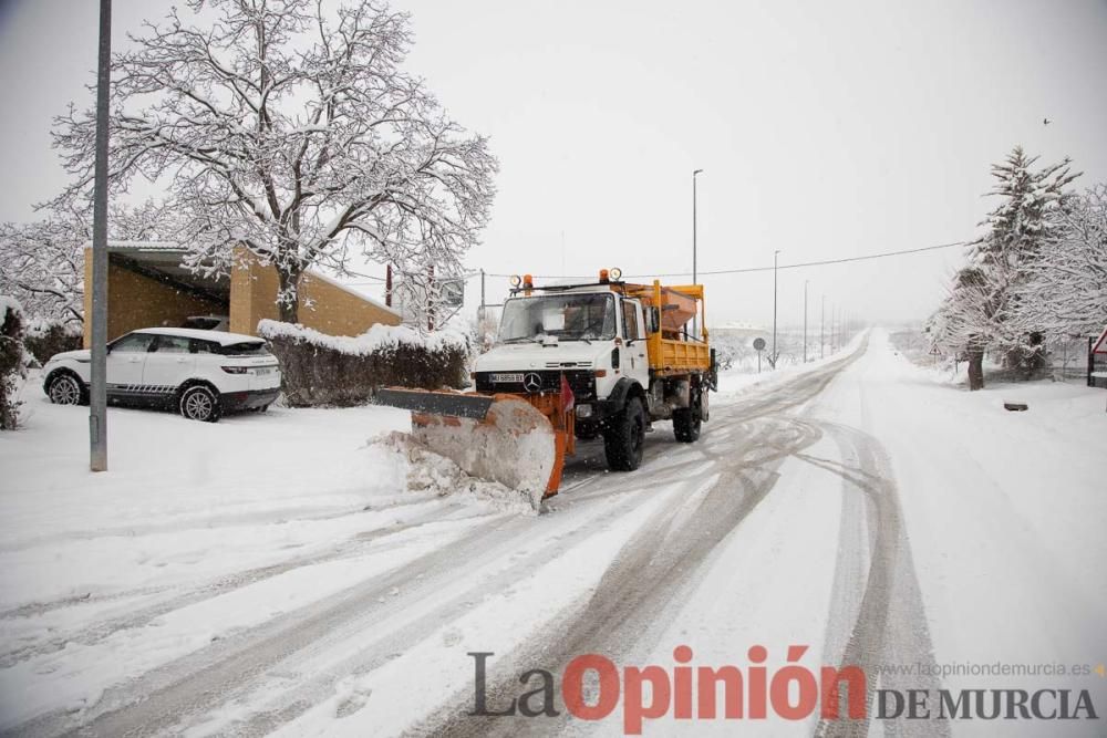 Nieve en el Noroeste de la Región