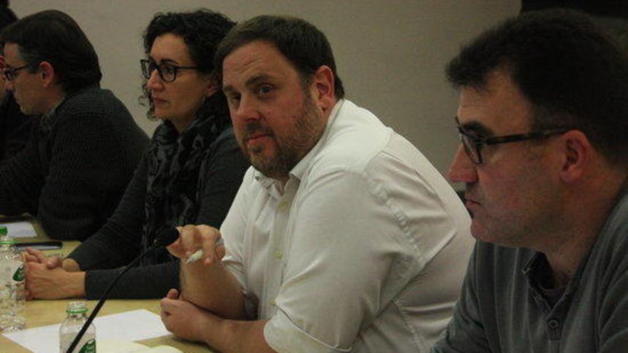 El president d&#039;ERC, Oriol Junqueras