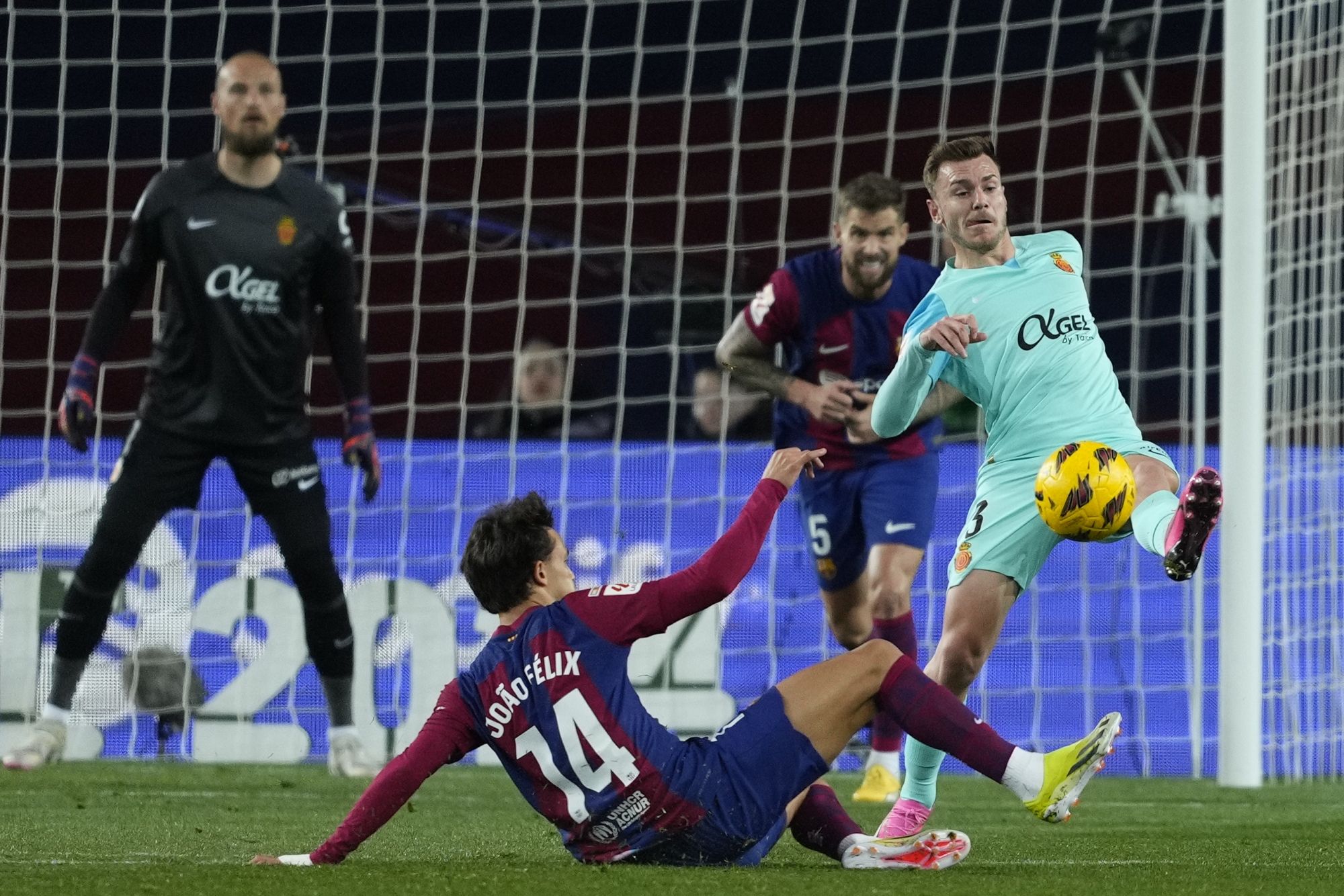 Las imágenes del Barça-RCD Mallorca en Montjuïc