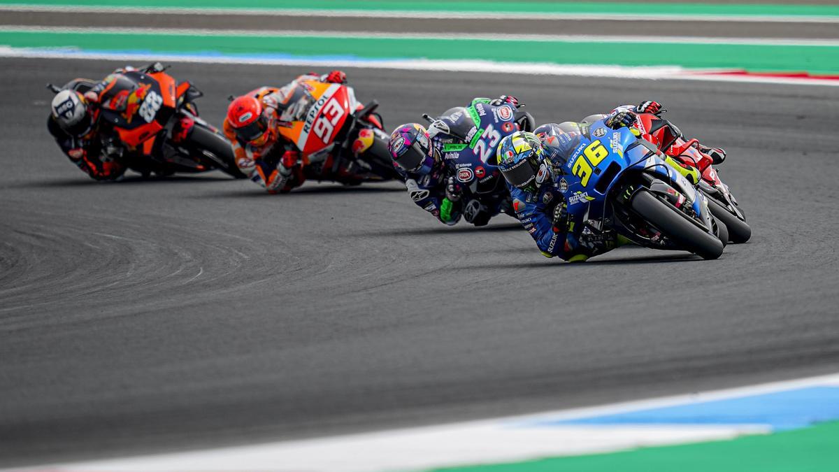 Un momento de la carrera del GP de Países Bajos.