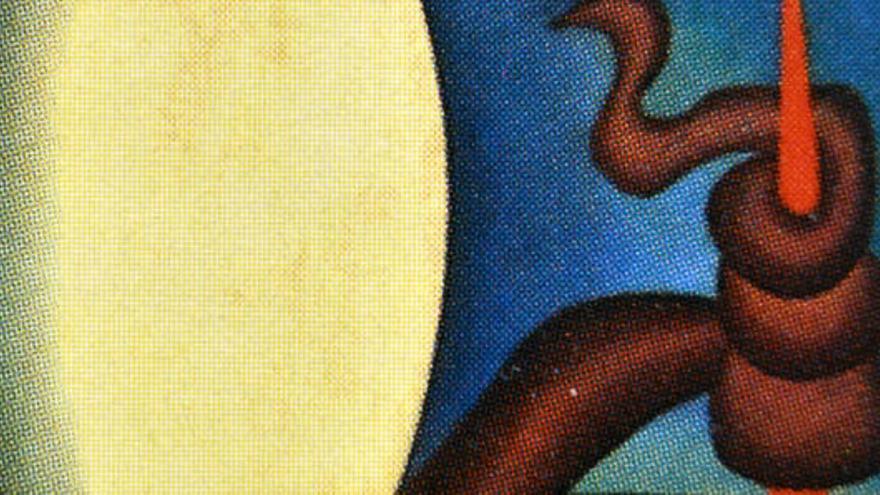 Fragmento de una obra de Tarsila do Amaral.