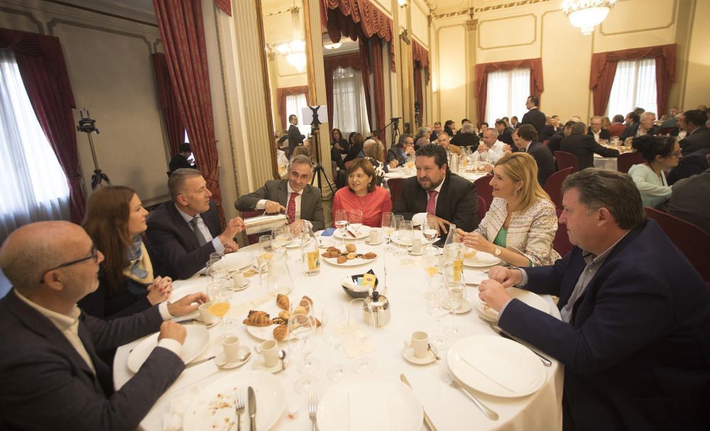 Desayuno con Begoña Carrasco en el Casino Antiguo de Castelló