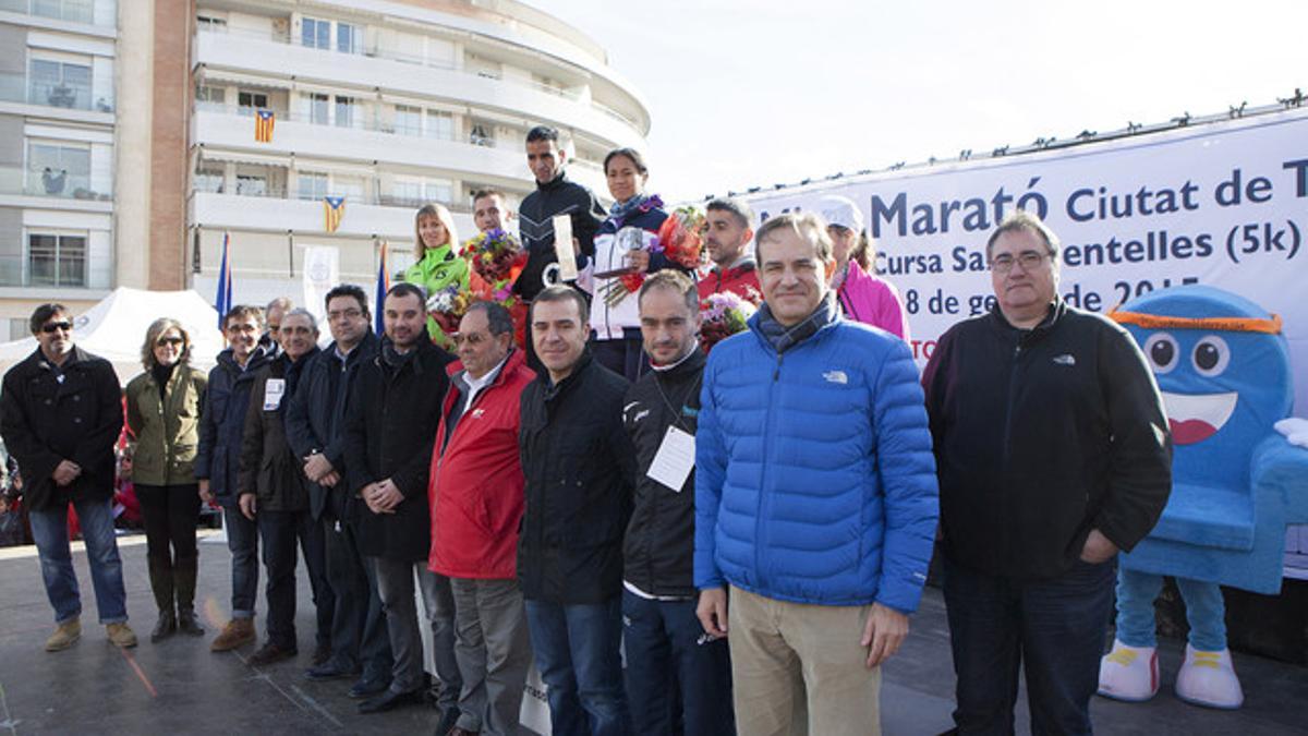 Abderrahim El Jaafari y Janeth Becerra ganan la 16ª Media Maratón de Terrassa