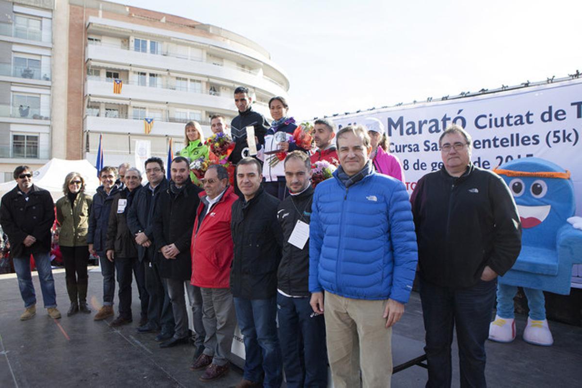 Abderrahim El Jaafari y Janeth Becerra ganan la 16ª Media Maratón de Terrassa