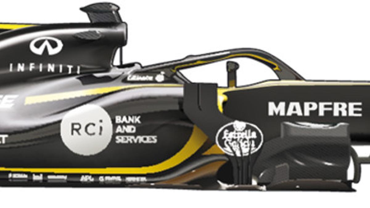 Así es el coche de Renault para el Mundial de F1 de 2018