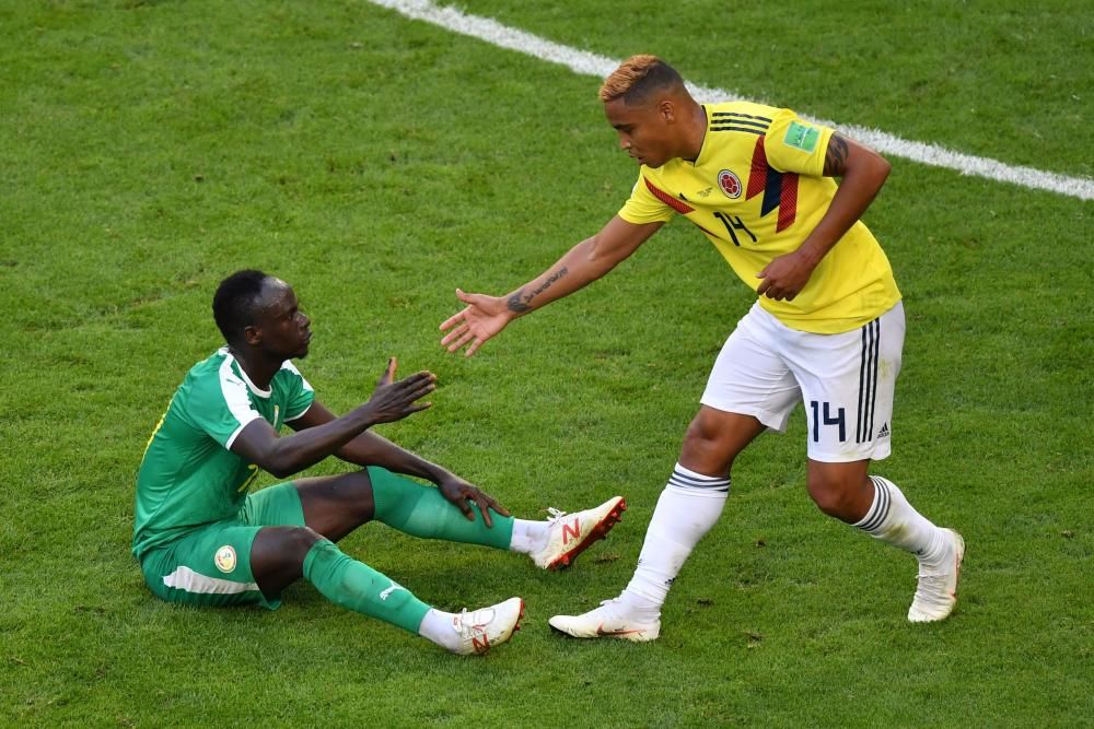 Mundial de Rusia: Senegal - Colombia