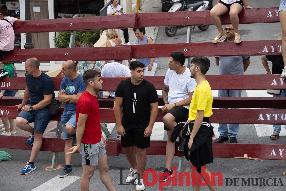 Cuarto encierro en las Fiestas de Moratalla