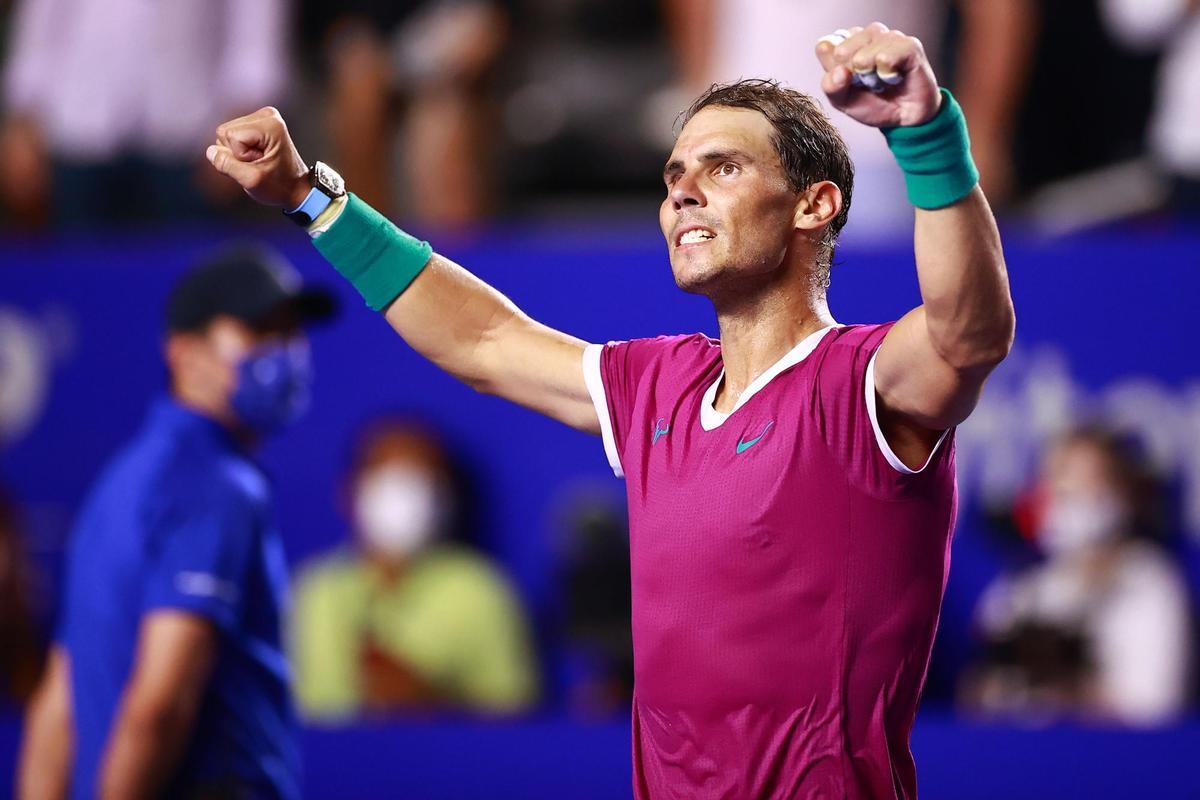 El tenista Rafa Nadal.