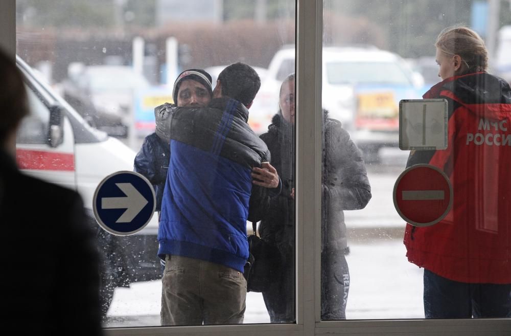 Accidente de avión en el aeropuerto de Rostov