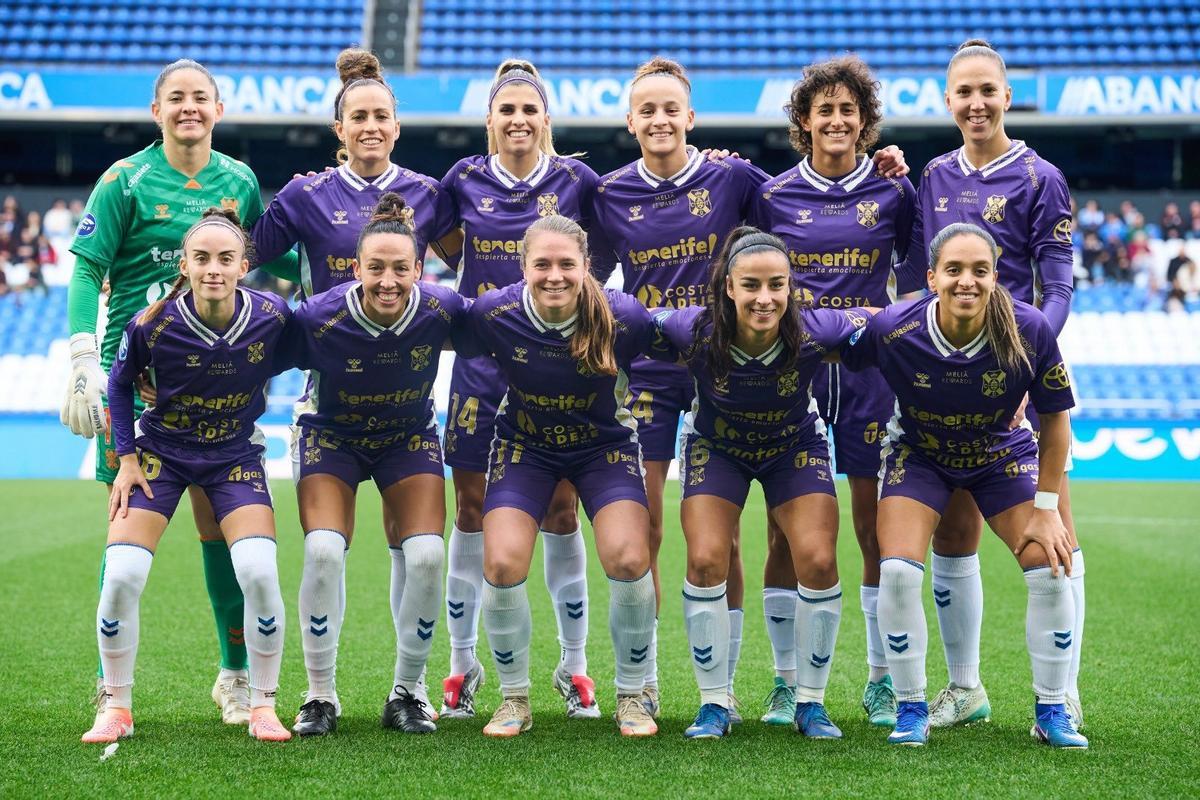 Primer once titular del nuevo entrenador del CD Tenerife Femenino