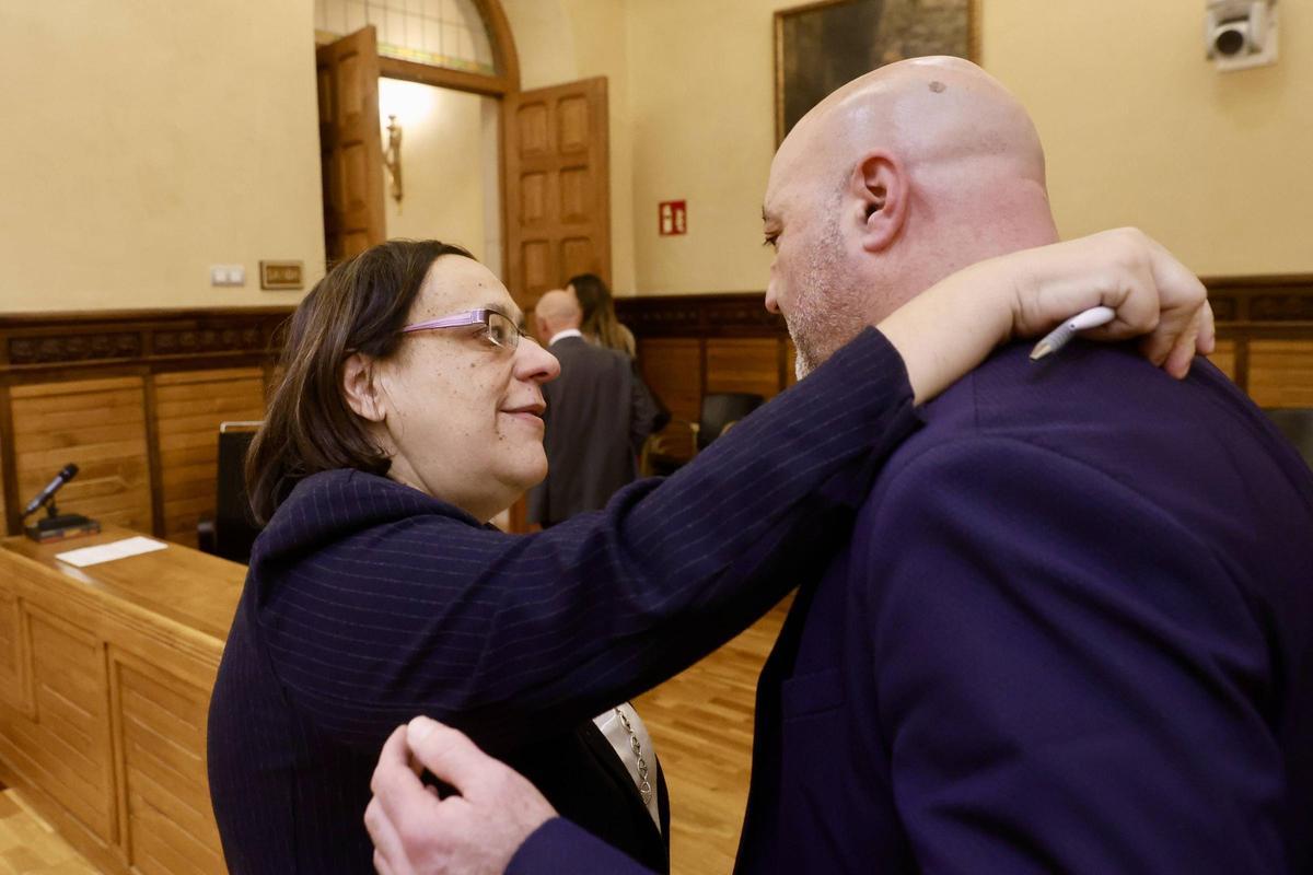 La despedida de la socialista Natalia González, en imágenes