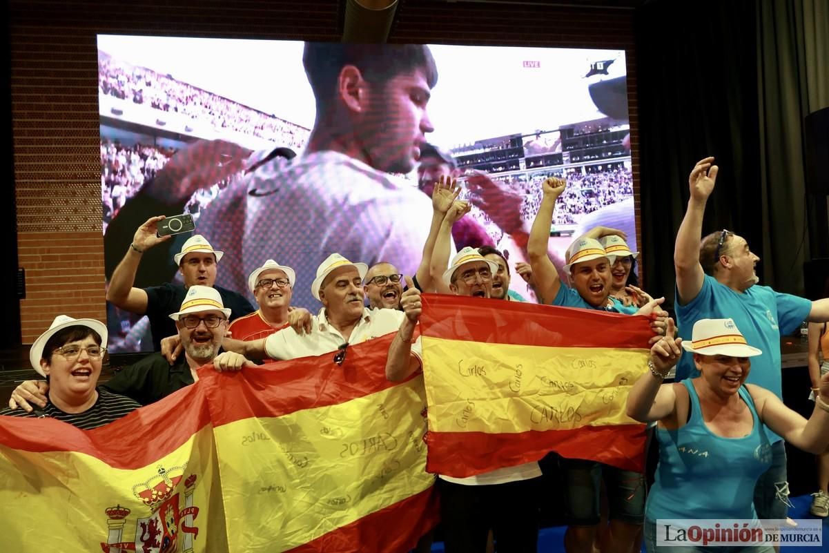 Así se vivió la final de Carlos Alcaraz en Roland Garros este domingo