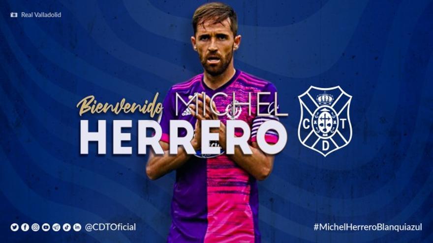 El centrocampista valenciano Míchel Herrero se compromete con el Tenerife