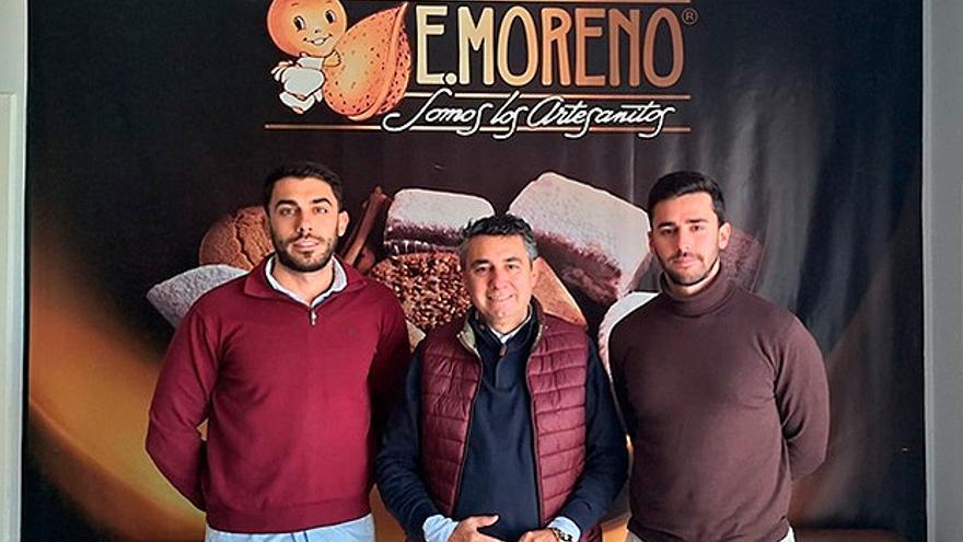 Enrique Moreno (tercera generación de la empresa); Enrique Moreno (segunda generación), y Javier González Moreno (tercera generación).