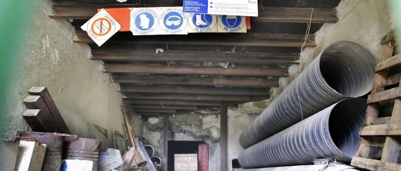 Galería de Vergara, en el municipio de La Guancha, una de las más importantes de Tenerife.