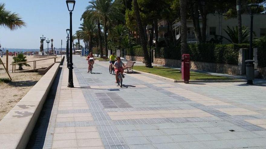 Plantean culminar el carril bici por la costa de Benicàssim desde el Voramar al Torreón