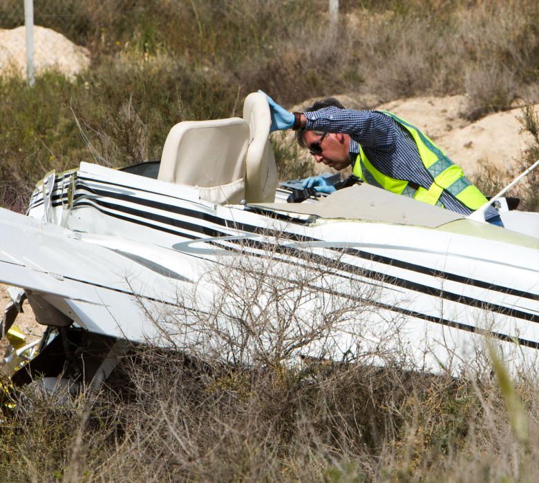 Dos muertos al estrellarse su avioneta en Mutxamel