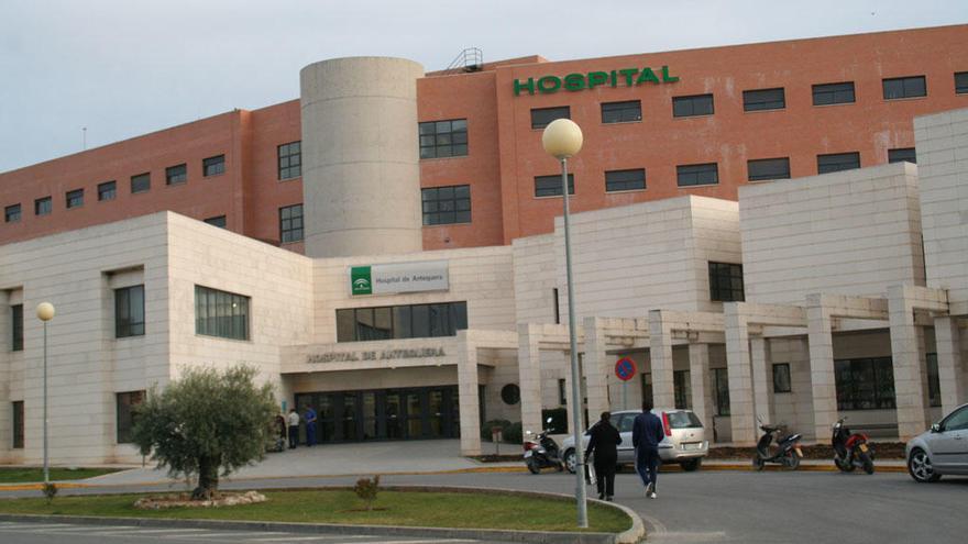 Fachada del Hospital de Antequera, uno de los afectados.