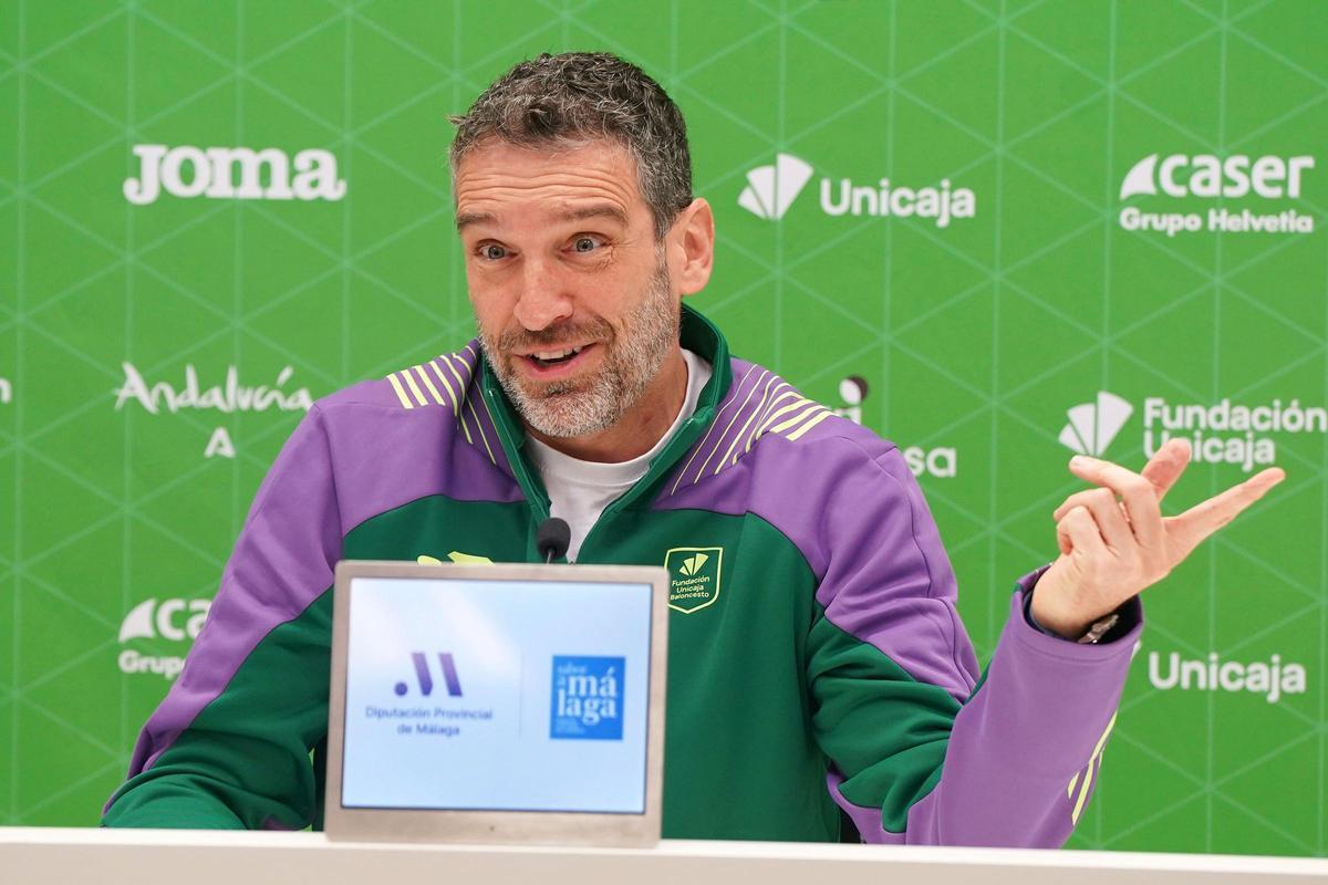 Rueda de prensa de Ibon Navarro.