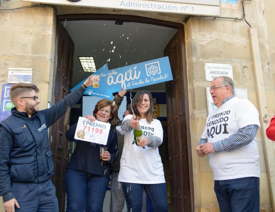 Eufòria als llocs on s'ha venut el 71198, la Grossa del 2017