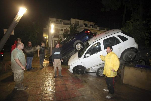 Inundaciones en Cañete