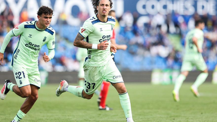 Las Palmas toma aire en su lucha por la permanencia y enfría la euforia del Getafe
