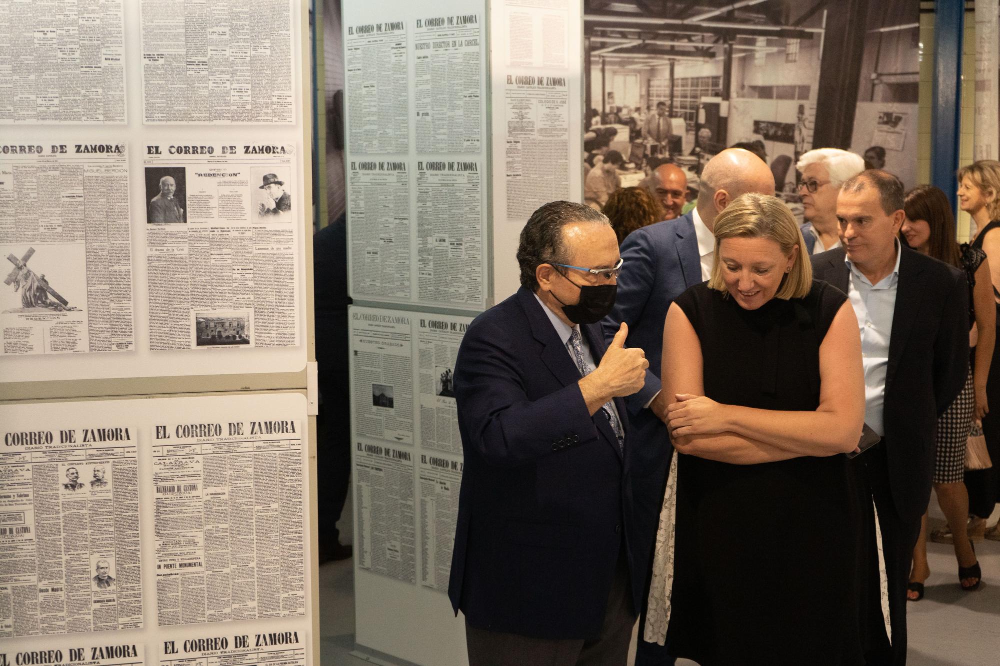 Inauguración del "Museo de la memoria" en la sede de LA OPINIÓN-EL CORREO DE ZAMORA