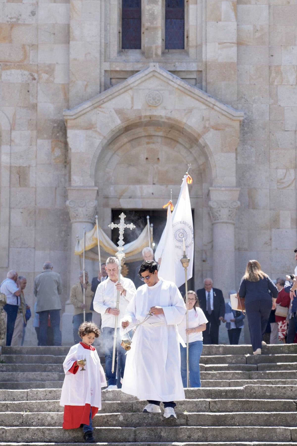Celebración y procesión de Corpus Christi en Lalín Celebración y procesión de Corpus Christi en Lalín