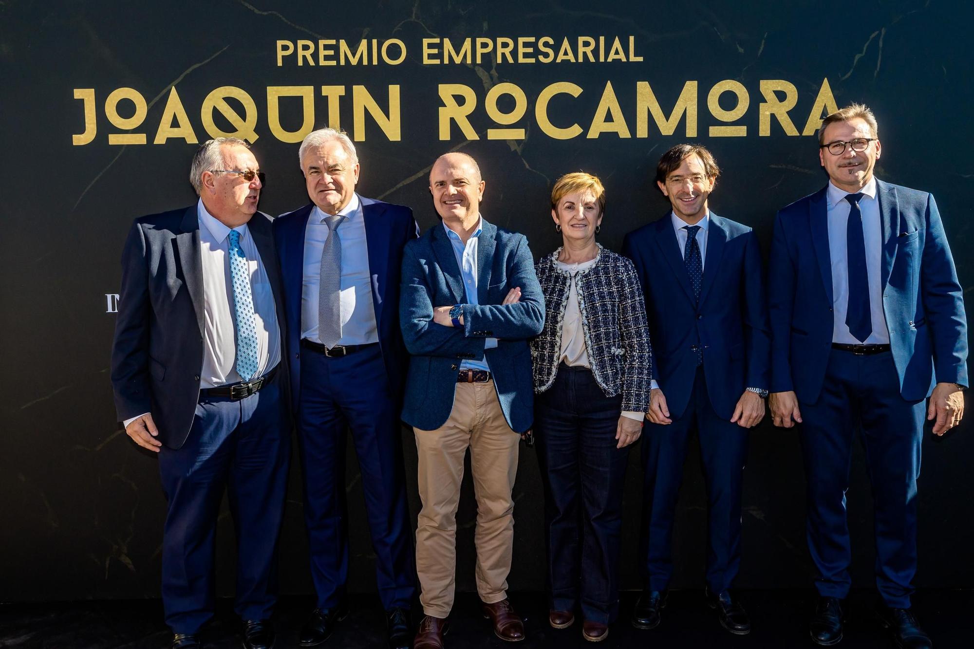 Primera edición del Premio Empresarial Joaquín Rocamora concedido a Jose Juan Fornés